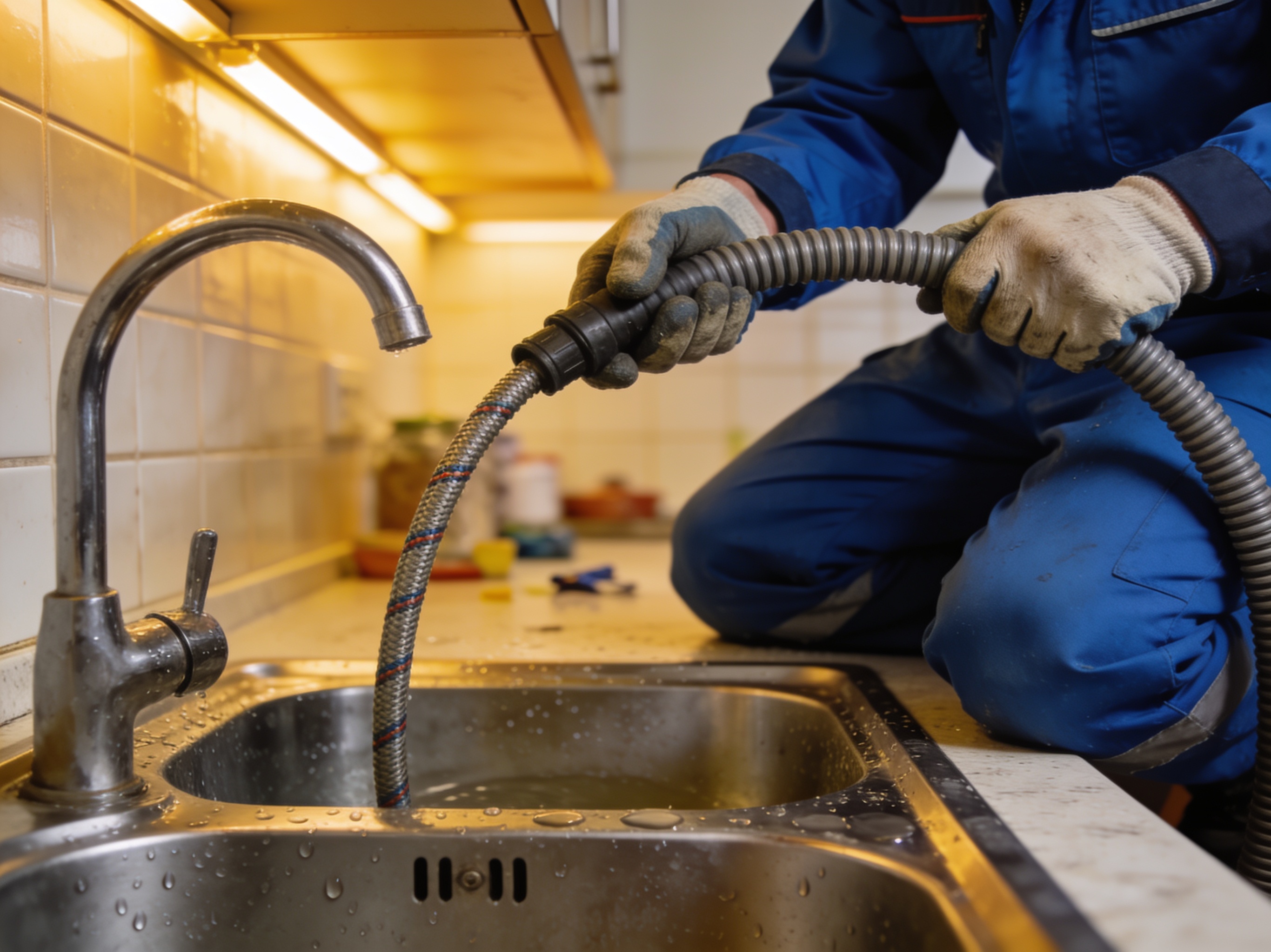 Kitchen Sink Drain Cleaning in Athens